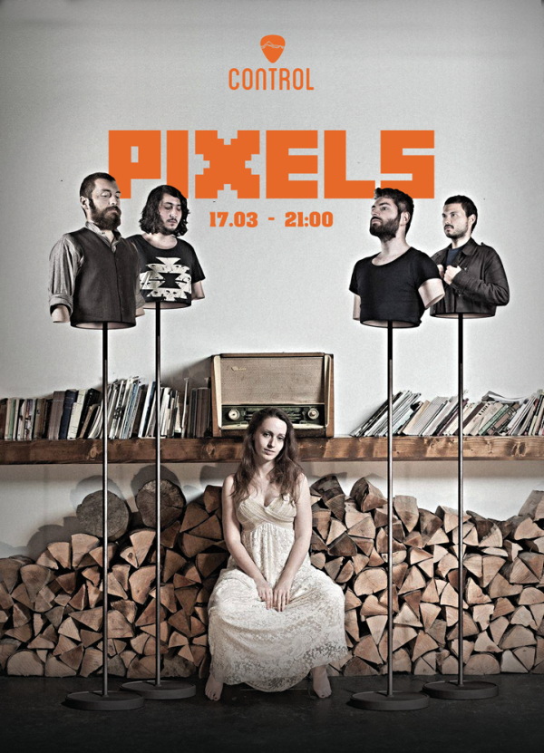Formatia The Pixels concerteaza in Club Control din Bucuresti